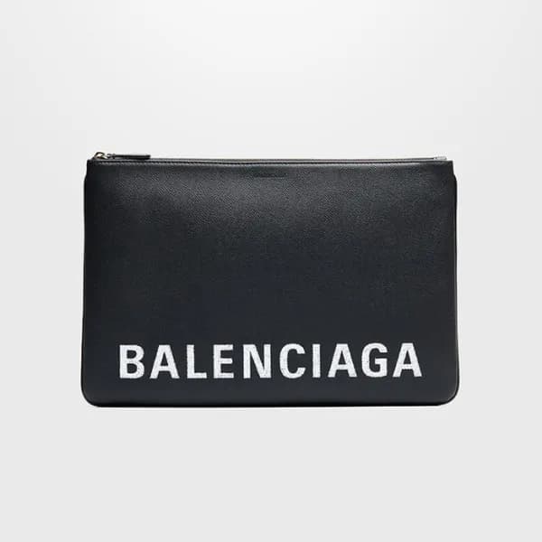 발렌시아가 남/녀 블랙 클러치 - Balenciaga Unisex Black Clutch … - 1