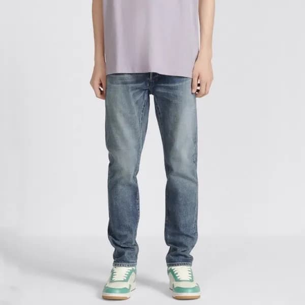 디올 남성 블루 청바지 - Dior Mens Blue Jeans - di419x - 1