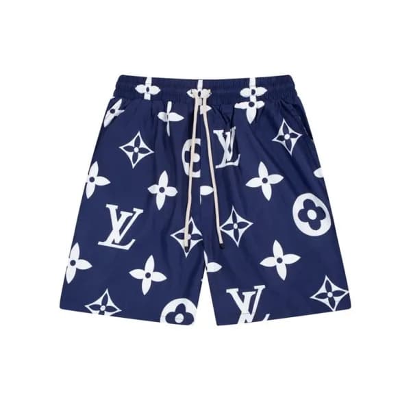 루이비통 남성 블루 반바지 - Louis vuitton Mens Blue Half-pant… - 1