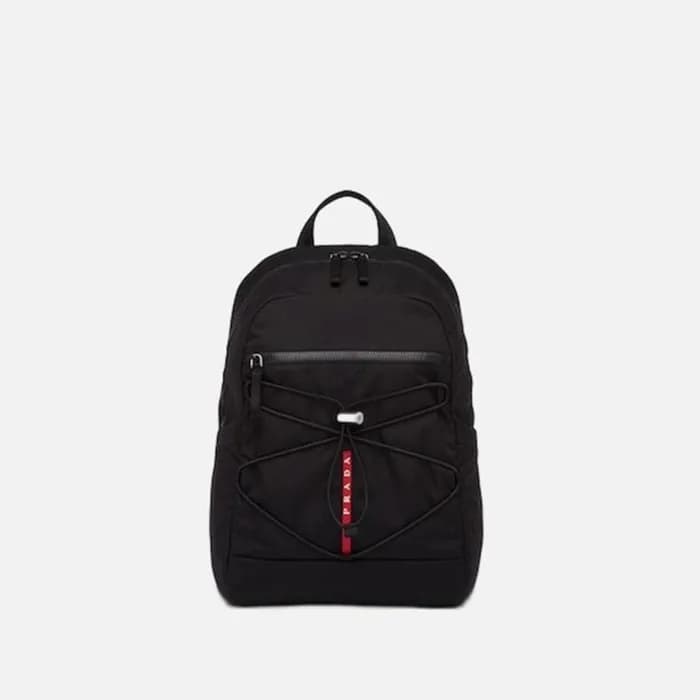 프라다 남성 테크니컬 패브릭 백팩 【매장-300만원대】 - Prada Mens Black … - 1