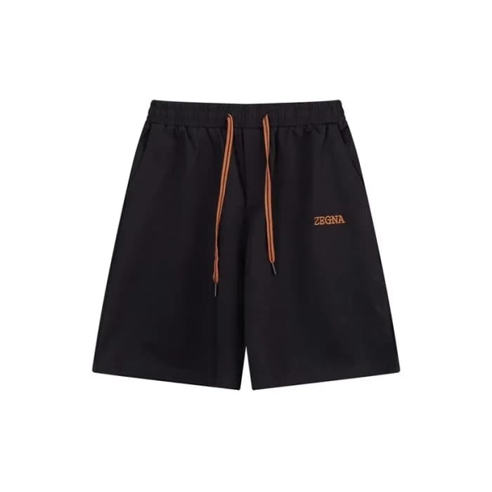 에르메네질도 제냐 블랙 남성 반바지 - Ermenegildo Zegna Mens Black… - 1