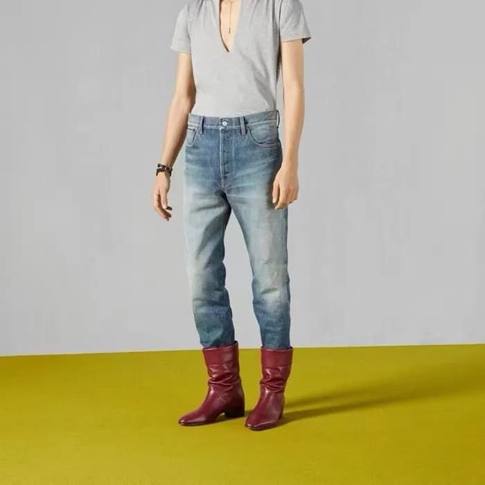 구찌 남성 블루 청바지 - Gucci Mens Blue Jeans - guc364x - 1
