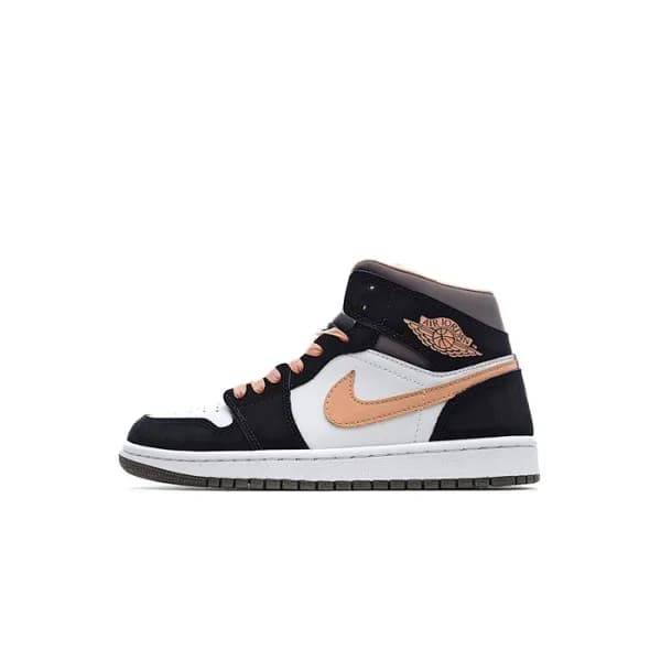 나이키 남/녀 블랙 하이탑 스니커즈 - Nike Air Jordan 1 Mid Unisex… - 1