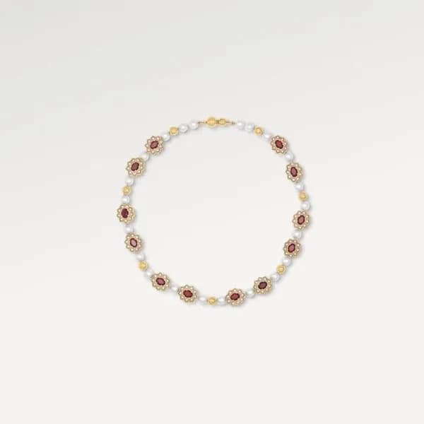 루이비통 여성 다이너스티 플라워 팔찌 - Louis vuitton Womens Dynast… - 1
