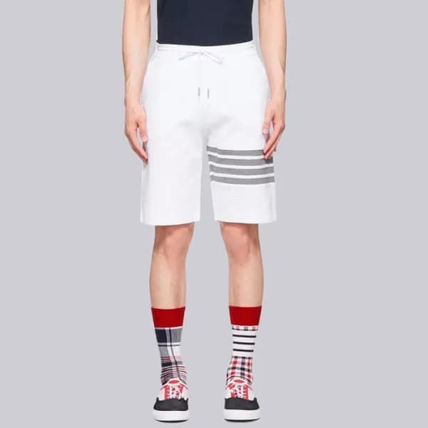 톰브라운 남성 클래식 반바지 - Thom Browne Mens Classic Half-pa… - 1