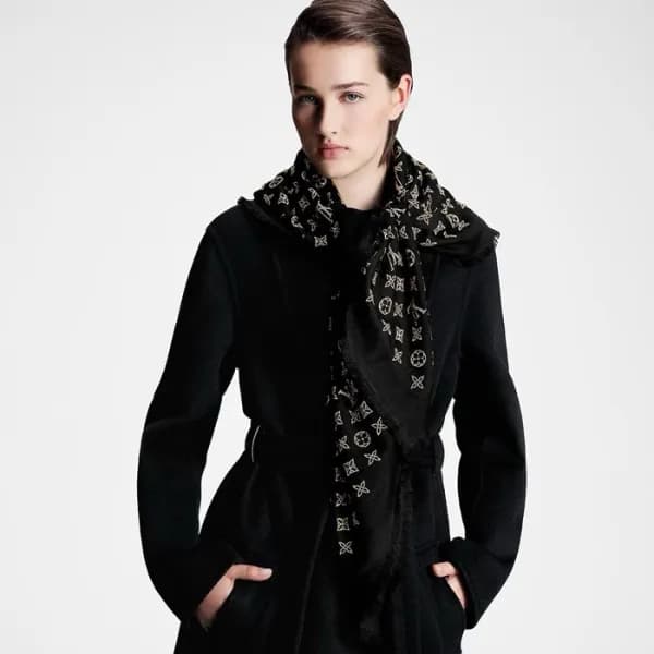 루이비통 여성 모어 모노그램 머플러 - Louis vuitton Womens More Mo… - 1