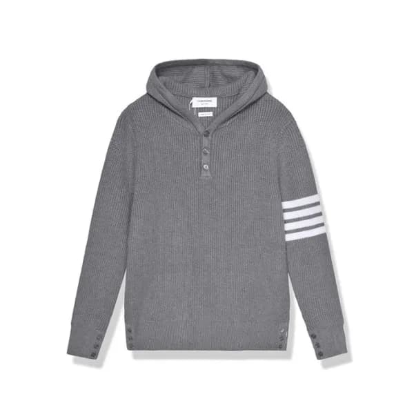 톰브라운 남성 후드 니트웨어 - Thom Browne Mens Hood Knitwear -… - 1