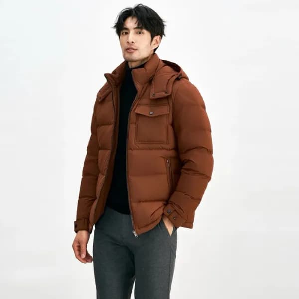 에르메네질도 제냐 남성 다운 패딩 - Ermenegildo Zegna Mens Down P… - 1