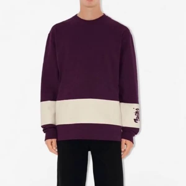 버버리 남성 라운드 긴팔티 - Burberry Mens Round Tshirt - buc3… - 1