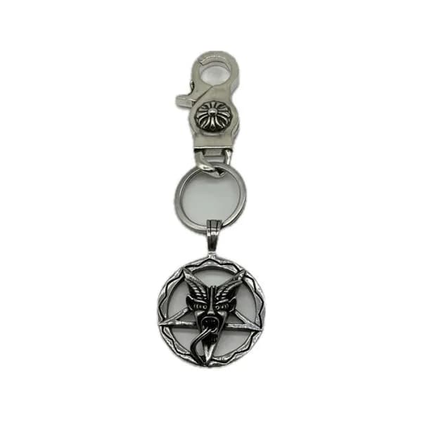 크롬하츠 남/녀 이니셜 키링 - Chrome heart Unisex Key Ring - a…