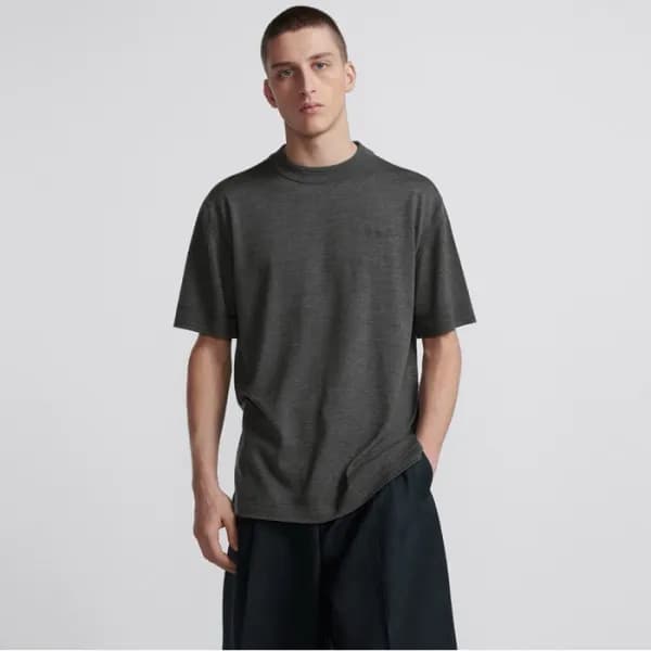디올 남성 라운드 반팔 티셔츠 - Dior Mens Round Tshirt - dic503… - 1