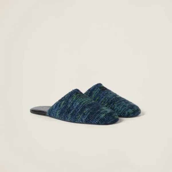 미우미우 여성 베이직 뮬 - Miumiu Womens Basic Slipper - mis3… - 1