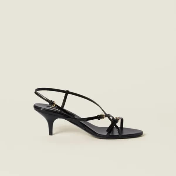 미우미우 여성 스트랩 샌들 - Miumiu Womens Strap Sandal - mis3… - 1