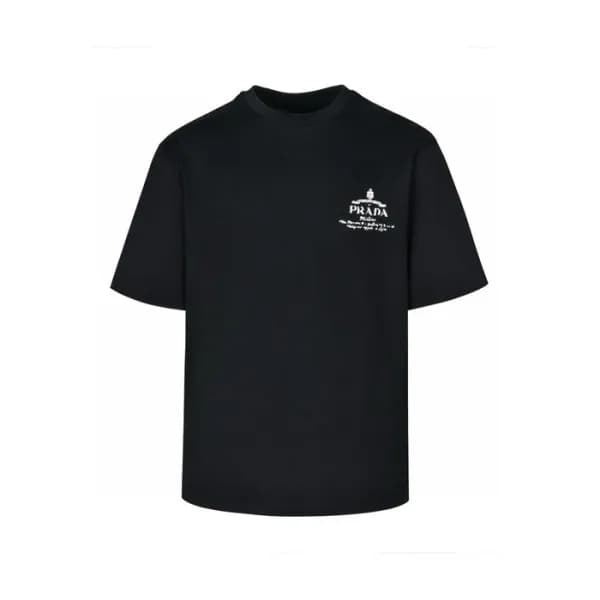 프라다 남성 라운드 반팔티 - Prada Mens Round Tshirt - prc5587… - 1
