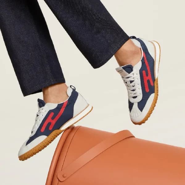 에르메스 남/녀 제트 스니커즈 - Hermes Unisex Jet Sneakers - he… - 1