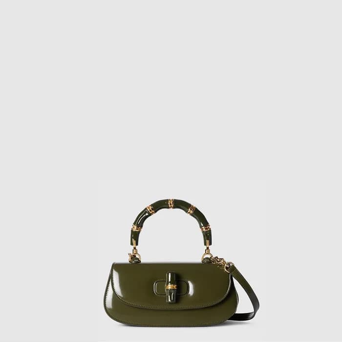 구찌 여성 뱀부 디바 미디엄 백 - Gucci Womens Bamboo Diva mediu… - 1