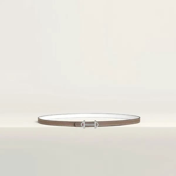 에르메스 여성 감마 버클 리버서블 벨트 - Hermes Womens Gamma Buckle… - 1