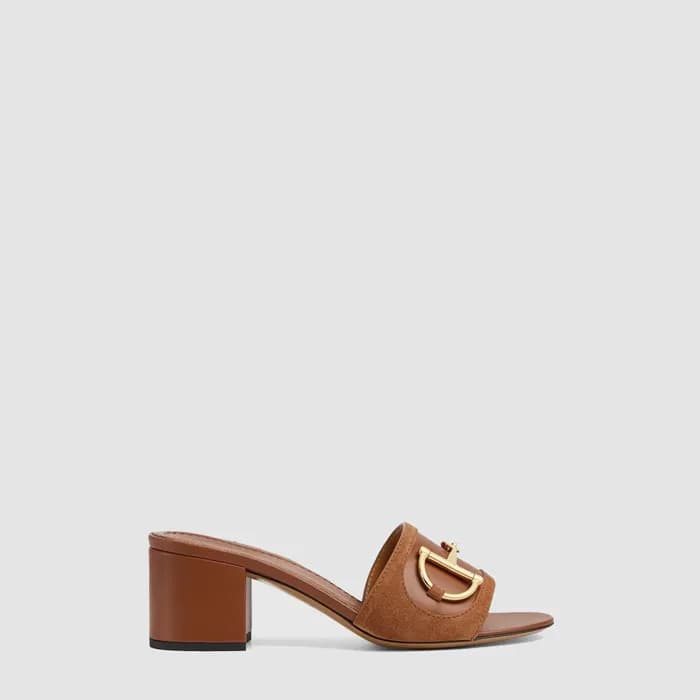 구찌 여성 홀스빗 슬라이드 샌들 - Gucci Womens Horsebit Slide Sa… - 1