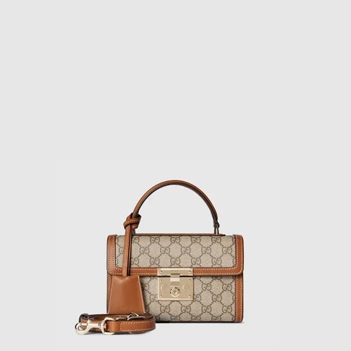 구찌 여성 패들락 스몰 탑 핸들 백 - Gucci Womens Padlock Small T… - 1
