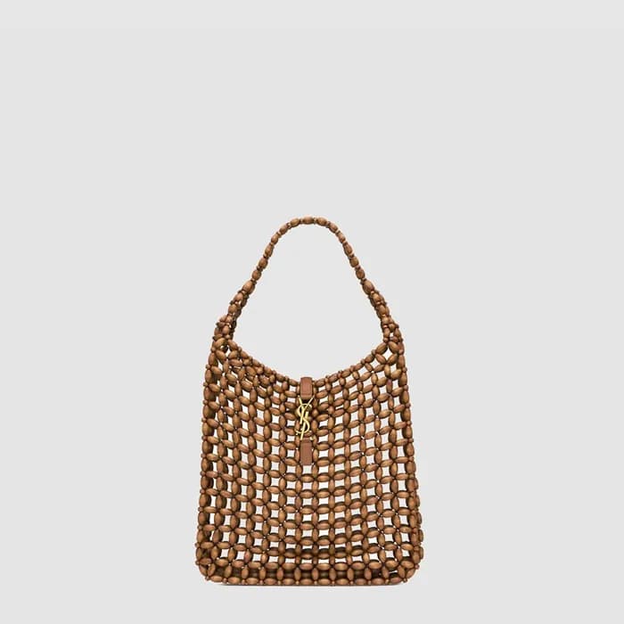 입생로랑 여성 LE5A7 라피아 호보 백 - Saint Laurent Womens LE5A… - 1