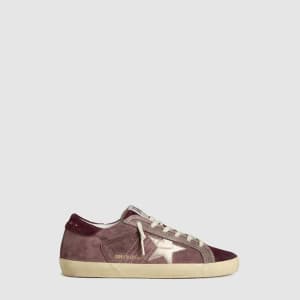 골든구스 여성 실버 메탈릭 레더 스타 - Golden Goose Womens Silver …