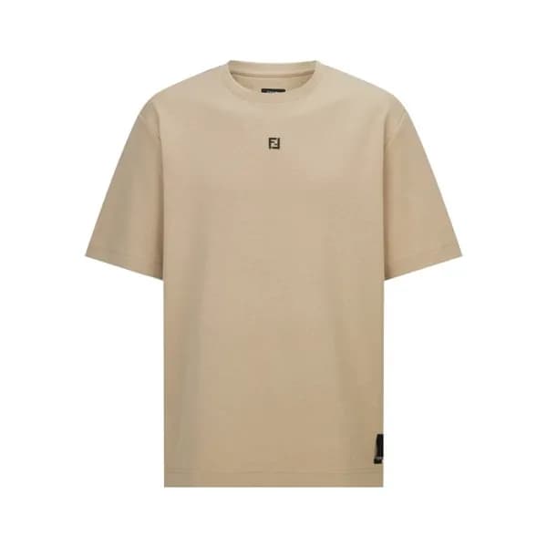 펜디 남성 라운드 반팔 티셔츠 - Fendi Mens Round Tshirt - fec13… - 1
