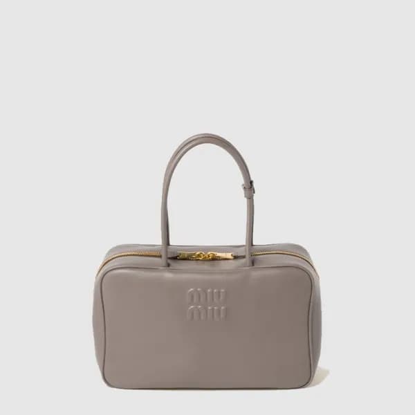 미우미우 여성 가죽 보 백 - Miumiu Womens Beau Bag - mib13622… - 1