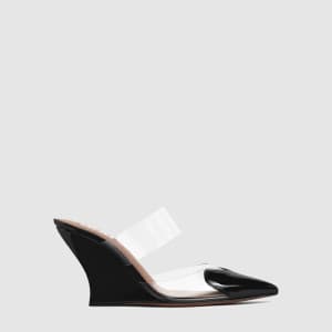 알라이아 여성 르 쾨르 웨지 뮬 - Alaia Womens LE CŒUR Wedge Mul…