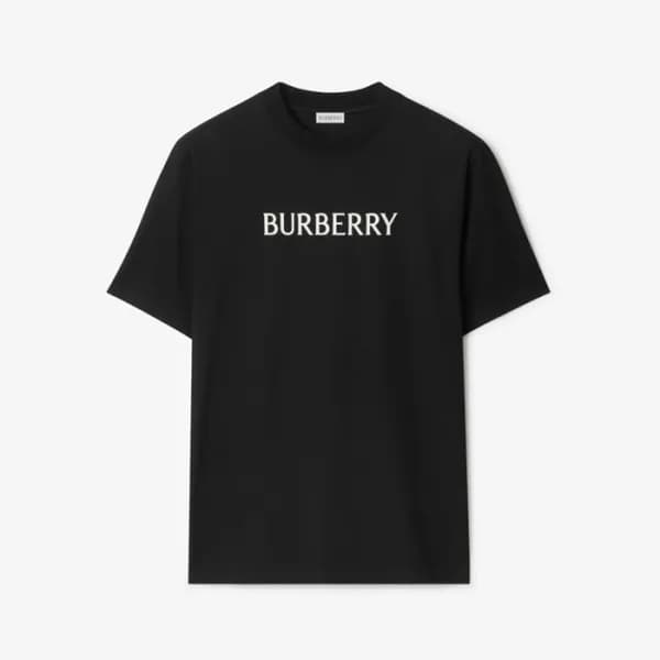 버버리 남성 라운드 반팔 티셔츠 - Burberry Mens Round Tshirt - b… - 1