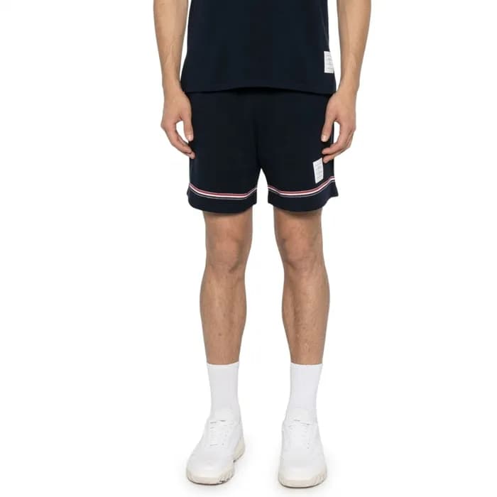 톰브라운 남성 클래식 쇼츠 - Thom Browne Mens Classic Shorts -… - 1