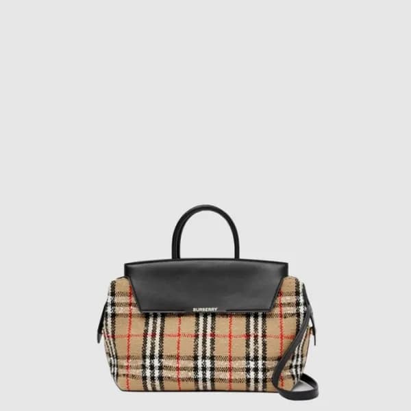 버버리 여성 체크 미디엄 캐서린 백 - Burberry Womens Check Medium… - 1