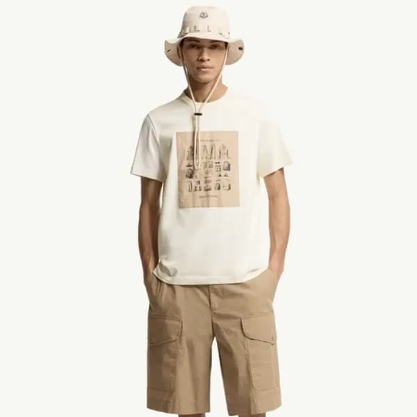 몽클레어 남성 반팔 티셔츠 - Moncler Mens Round Tshirt - moc14… - 1