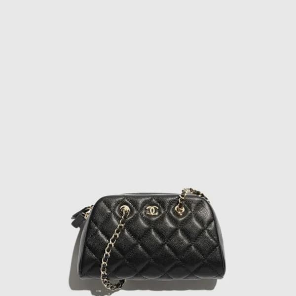 샤넬 여성 체인 클러치 볼링백 - Chanel Womens Chain Clutch Bowl… - 1