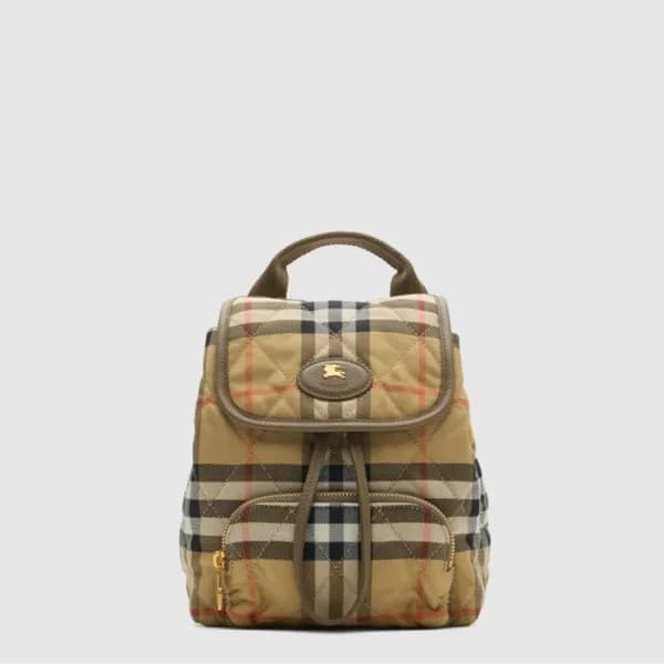 버버리 여성 미니 홀스슈 백팩 - Burberry Womens Mini Horseshoe … - 1