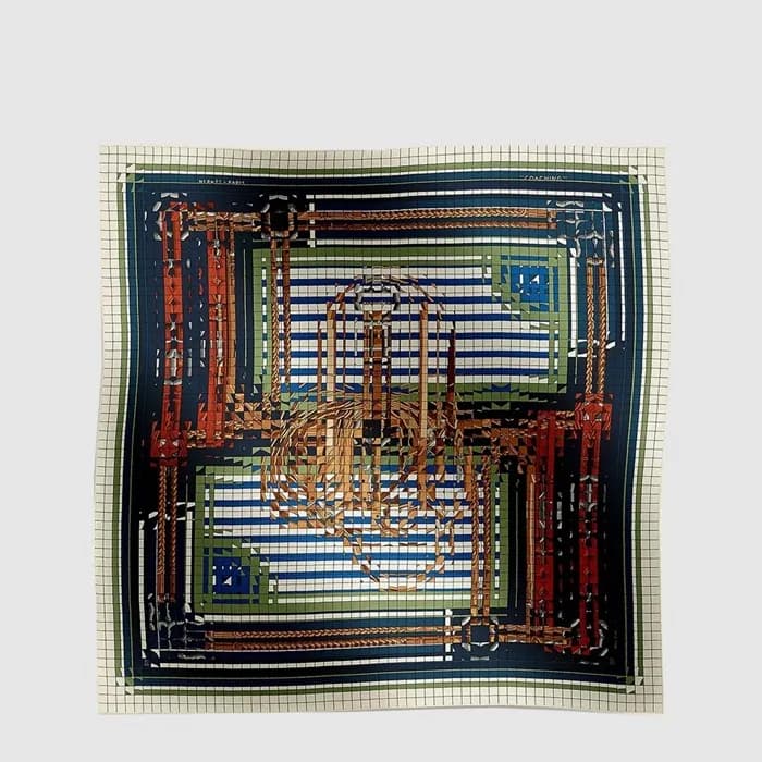 에르메스 여성 코칭 데자뷰 숄 - Hermes Womens Coaching Deja-Vu Shawl - acc8794x - 1
