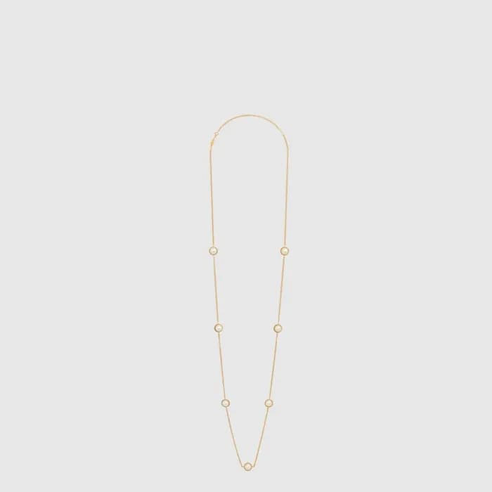 셀린느 여성 마이용 트리옹프 네크리스 - Celine Womens Maillon Triomphe Necklace - acc10463x - 1