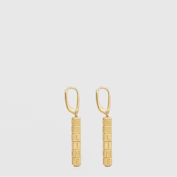 셀린느 여성 골드 이어링 - Celine Womens Gold Earring - acc10542x - 1