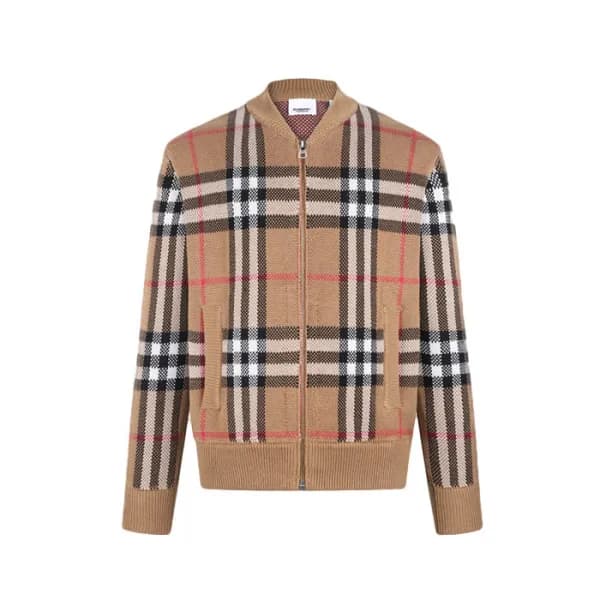 버버리 남성 지퍼 스웨터 - Burberry Mens Zipper Sweater - buc17716x - 1