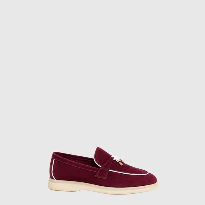 로로피아나 여성 썸머 참스 워크 로퍼 - Loro Piana Womens Summer Charms Work Loafer - los14719x - 1