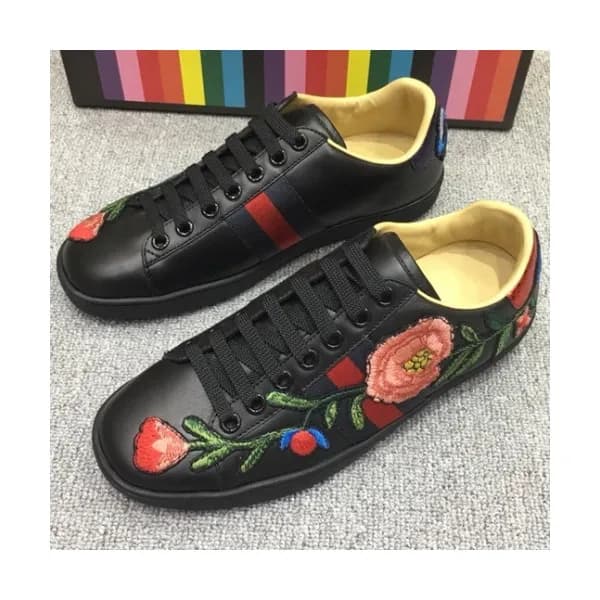GUCCI 2018 MENS LEATHER SKEAKERS - 구찌 남성 레더 스니커즈 G… - 1