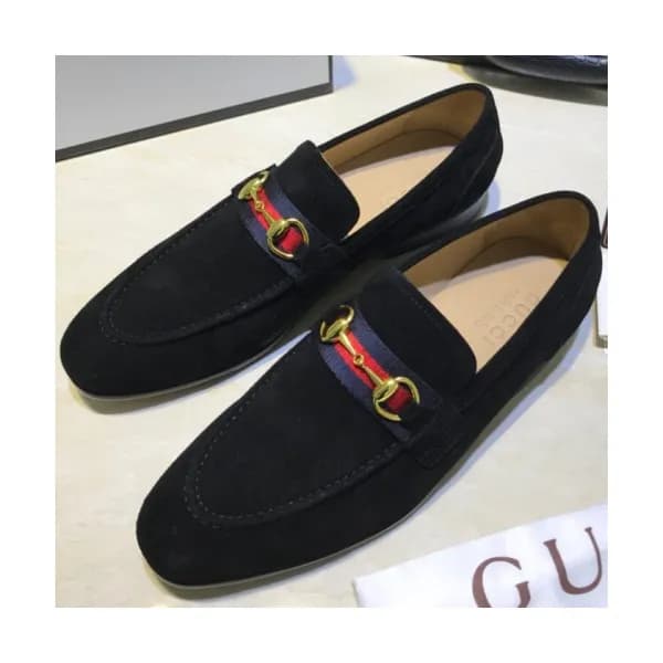 GUCCI 2018 MENS STRAP LEATHER LOAFER - 구찌 남성 스트랩 … - 1