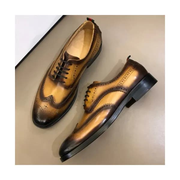 GUCCI 2018 MENS LEATHER OXFORD - 구찌 남성 레더 옥스퍼드 GU… - 1
