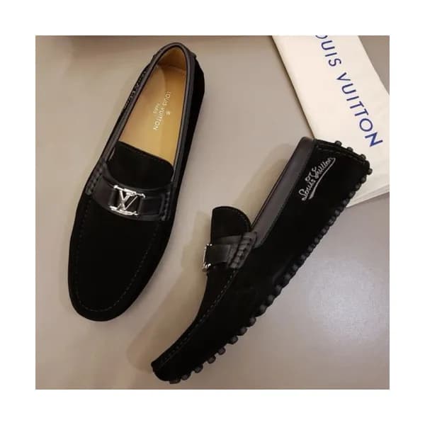 LOUIS VUITTON 2018 MENS LEATHER LOAFER - 루이비통 남성 … - 1