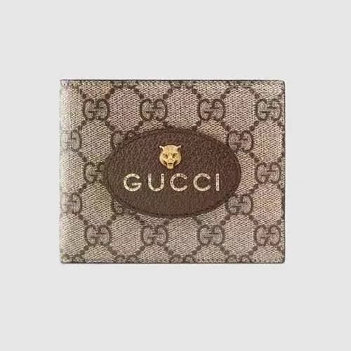 Gucci 2018 Neo Vintage GG Supereme Bifold Purse - … - 1