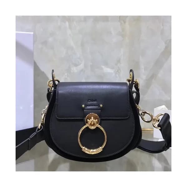 Chole 2019 Tess Leather Shoulder Bag, 20cm - 끌로에 … - 1
