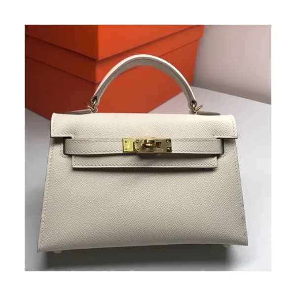 Hermes Mini Kelly 2 Leather Tote Shoulder Bag , - … - 1