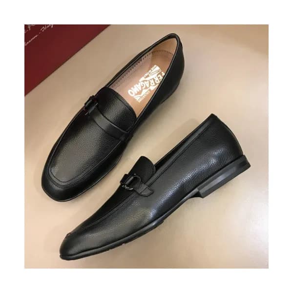 Ferragamo 2018 Mens Strap Leather Loafer - 페레가모 남성… - 1