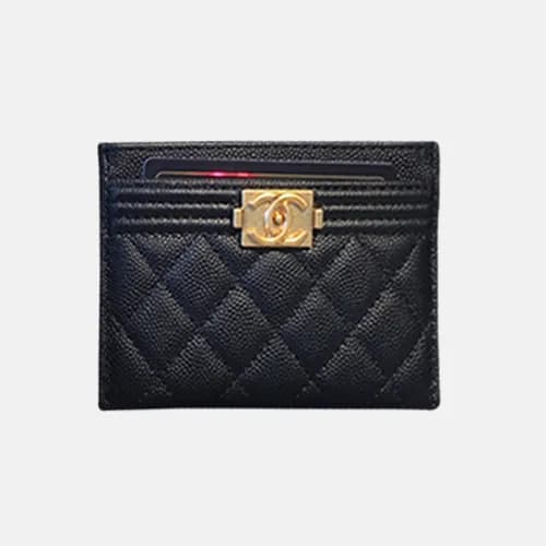 Chanel 2018 Ladies Cavier Card Purse - 샤넬 여성 신상 캐비… - 1