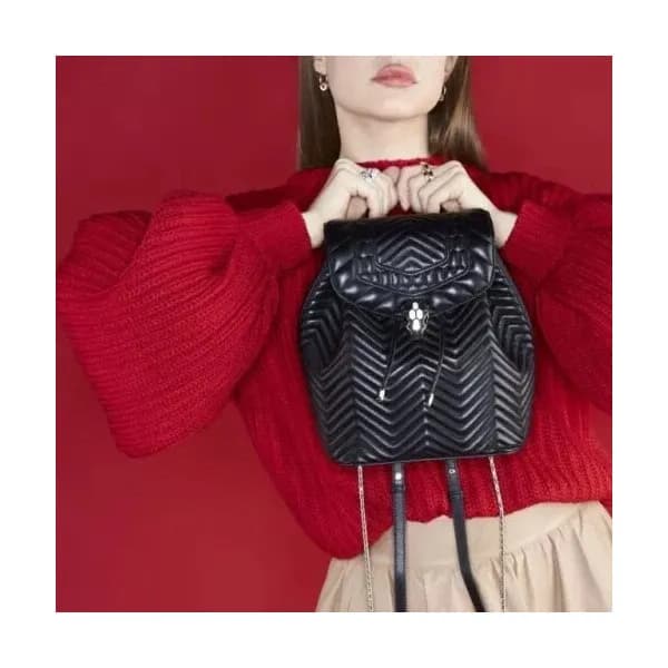 Bvlgari Serpenti Forever Back Pack,24CM - 불가리 세르펜티… - 1