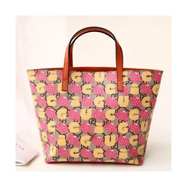 Gucci 2019 Supreme Mini Tote Bag,21CM - 구찌 2019 수프… - 1